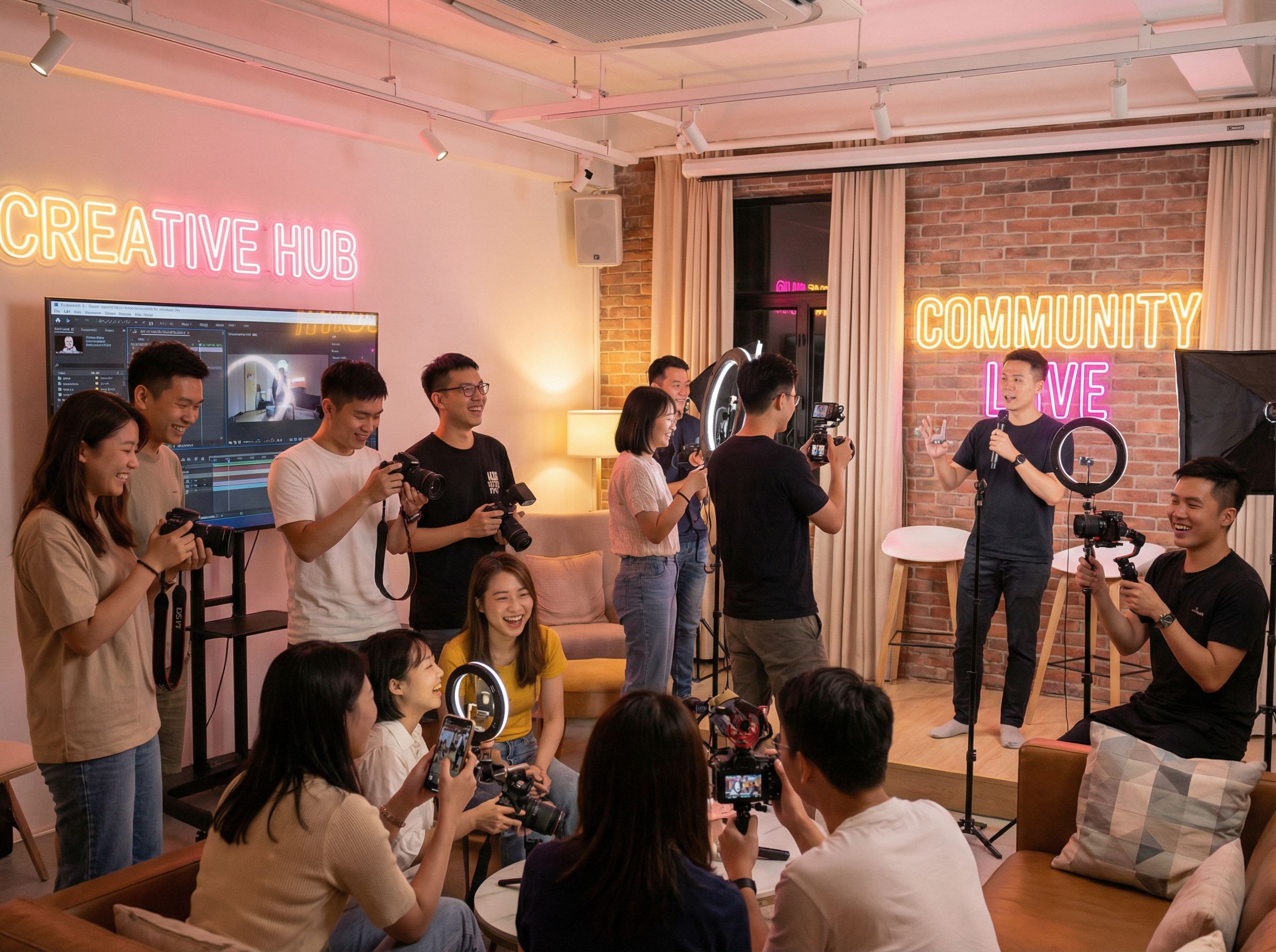 网红主播视频社区活动